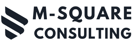 black m square logo